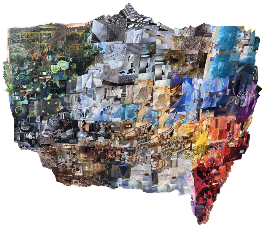 Collage image by Anne Farrell